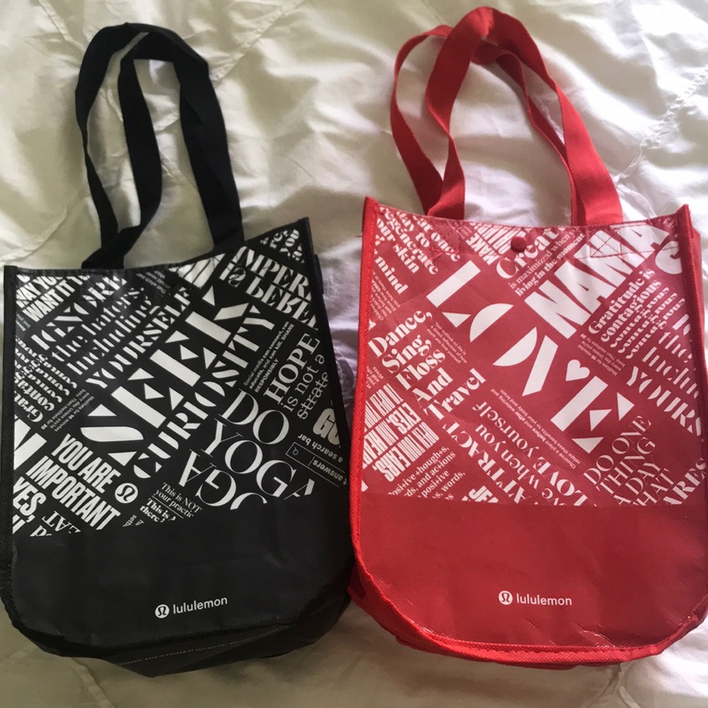 Lululemon re-useable bags (2)